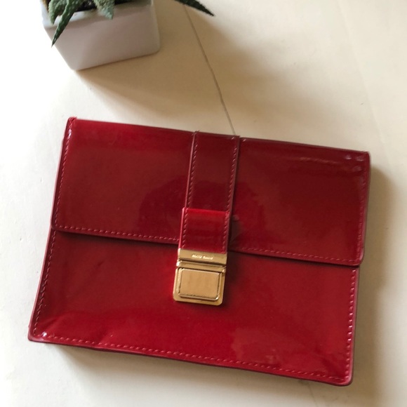 Miu Miu Handbags - Miu Miu Parfums Red Cosmetic Bag
